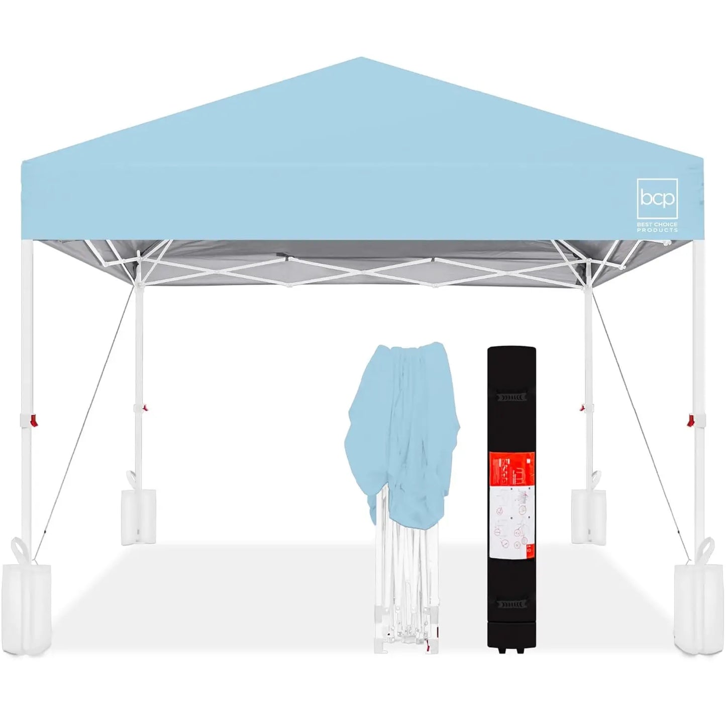 One Person Pop Up Canopy Tent Portable Shelter Instant Setup