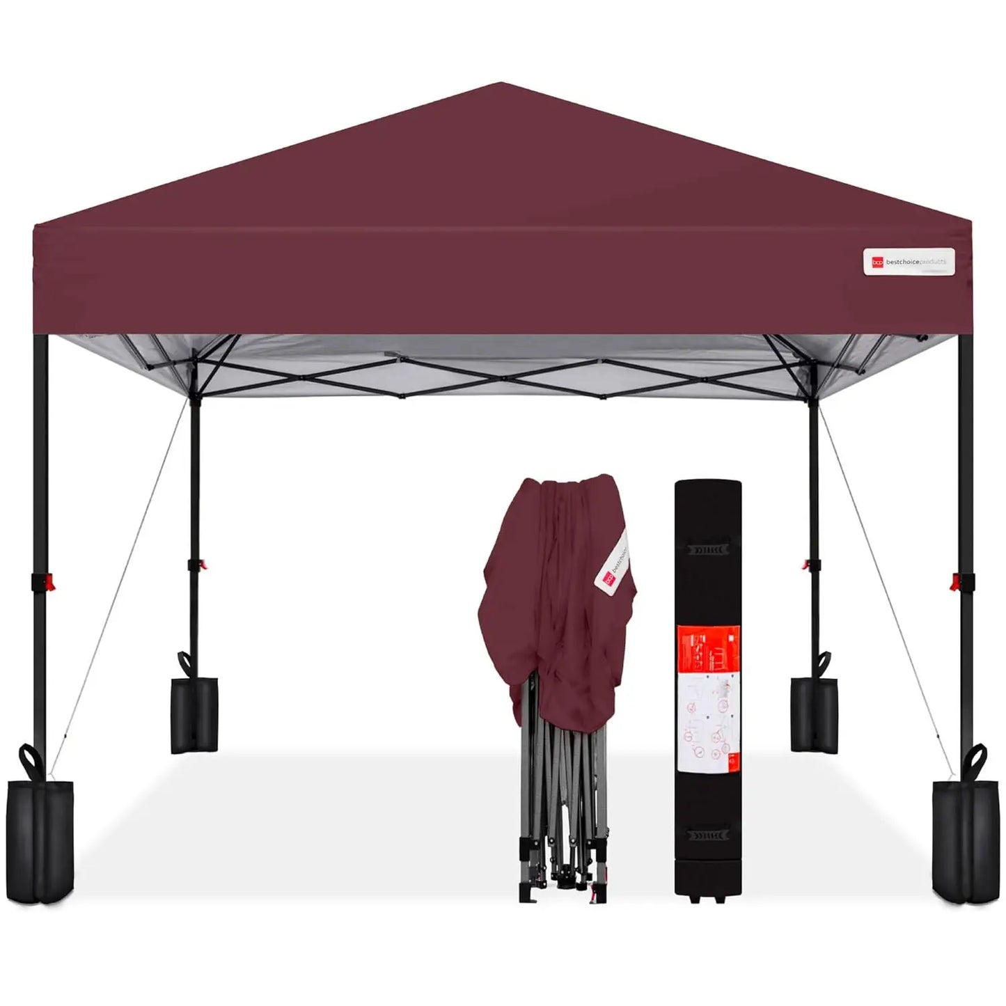 One Person Pop Up Canopy Tent Portable Shelter Instant Setup