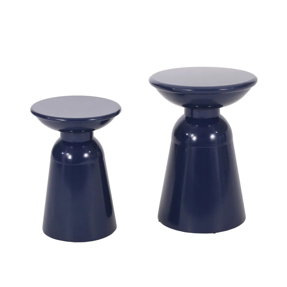 Metal End Table S2 Outdoor Furniture For Patio Garden