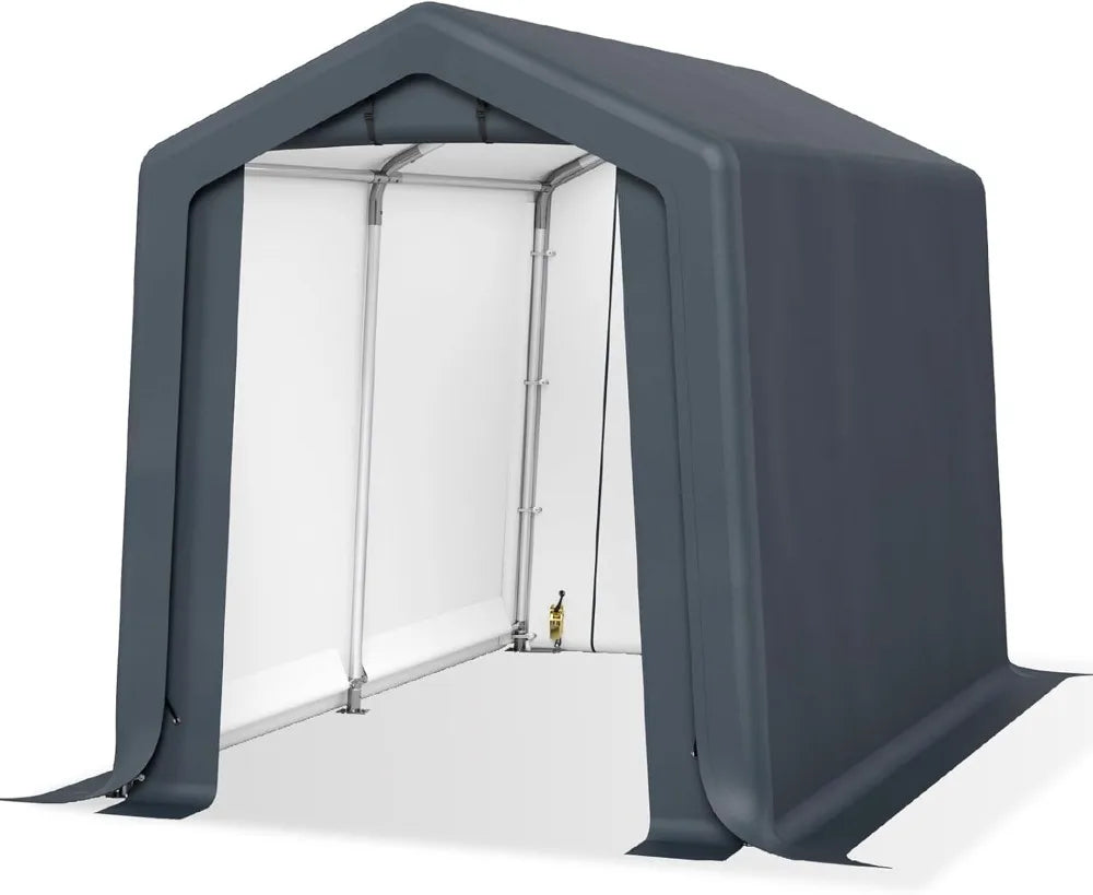 Outdoor Storage Shed Carport Heavy Duty Portable Garden Shelter