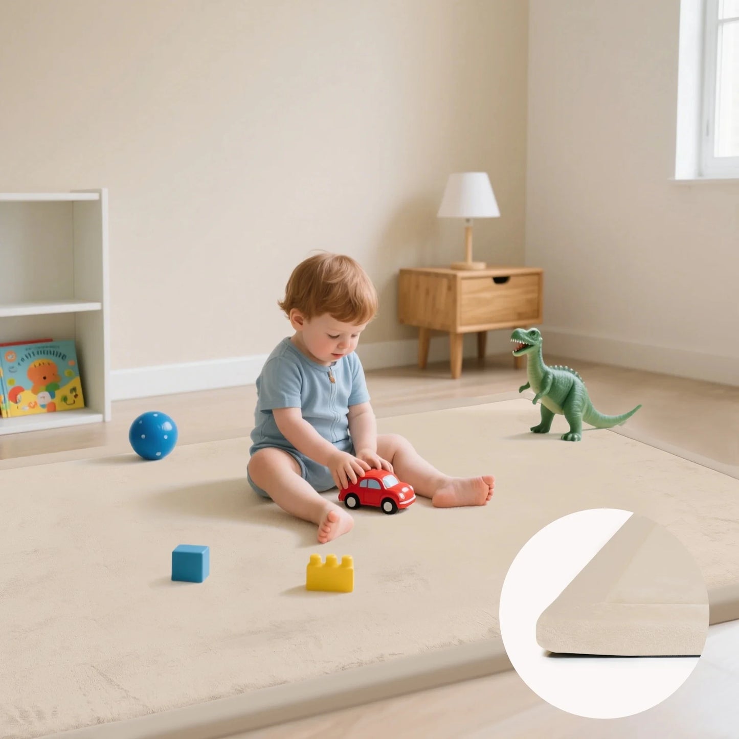 PaPaMat Baby Play Mat Tatami Style Non Slip Floor Rug