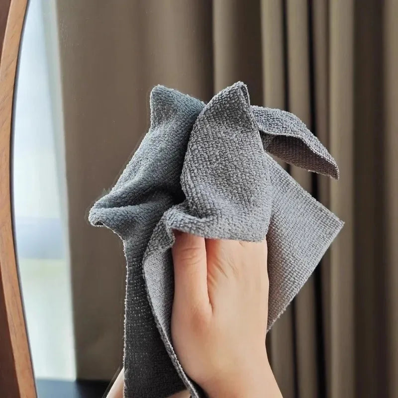 Reusable Microfiber Cleaning Wipes 20 Pack High Absorbency Kitchen Towels