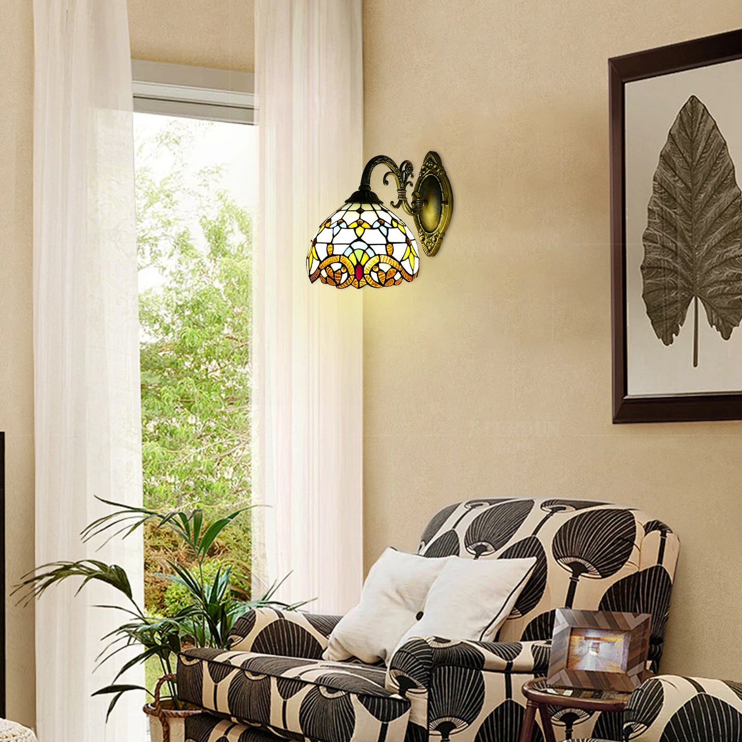 Vintage Dome Indoor Wall Lamp Handmade For Living Room Staircase