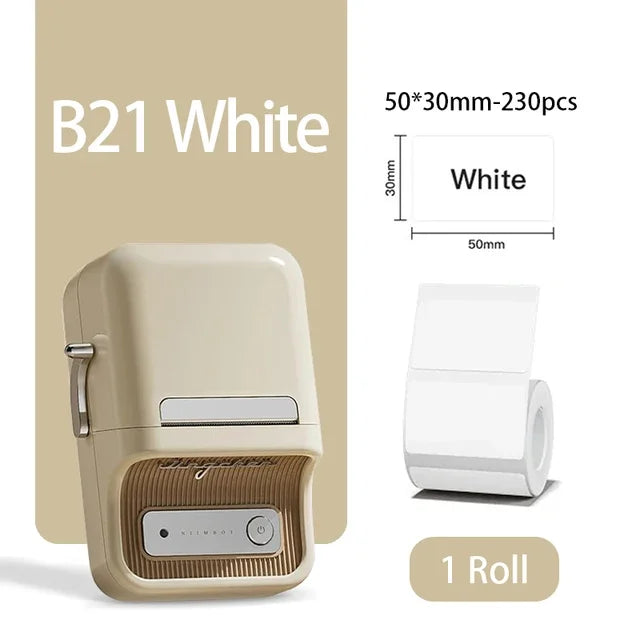 Niimbot B21 Mini Portable Bluetooth Thermal Label Printer