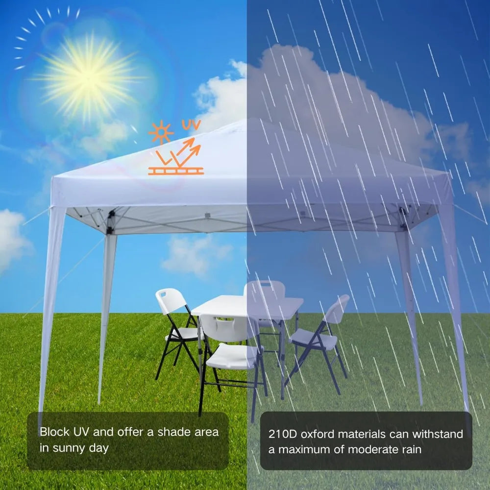 NONECN Outdoor Canopy Tent Portable Instant Gazebo For Events
