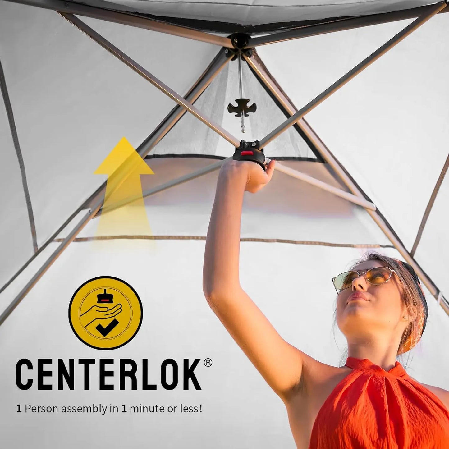 Pop Up Canopy With Side Wall Easy Setup Outdoor Events