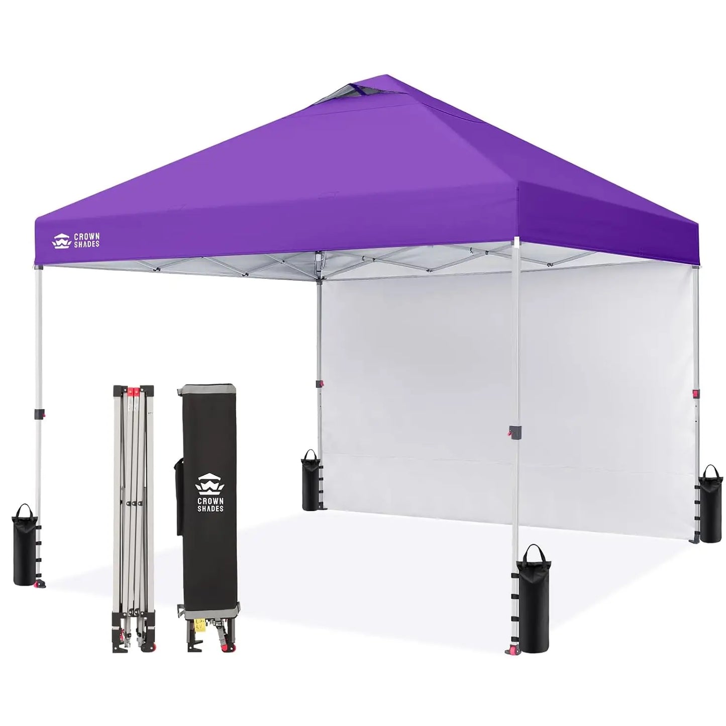 Pop Up Canopy With Side Wall Easy Setup Outdoor Events
