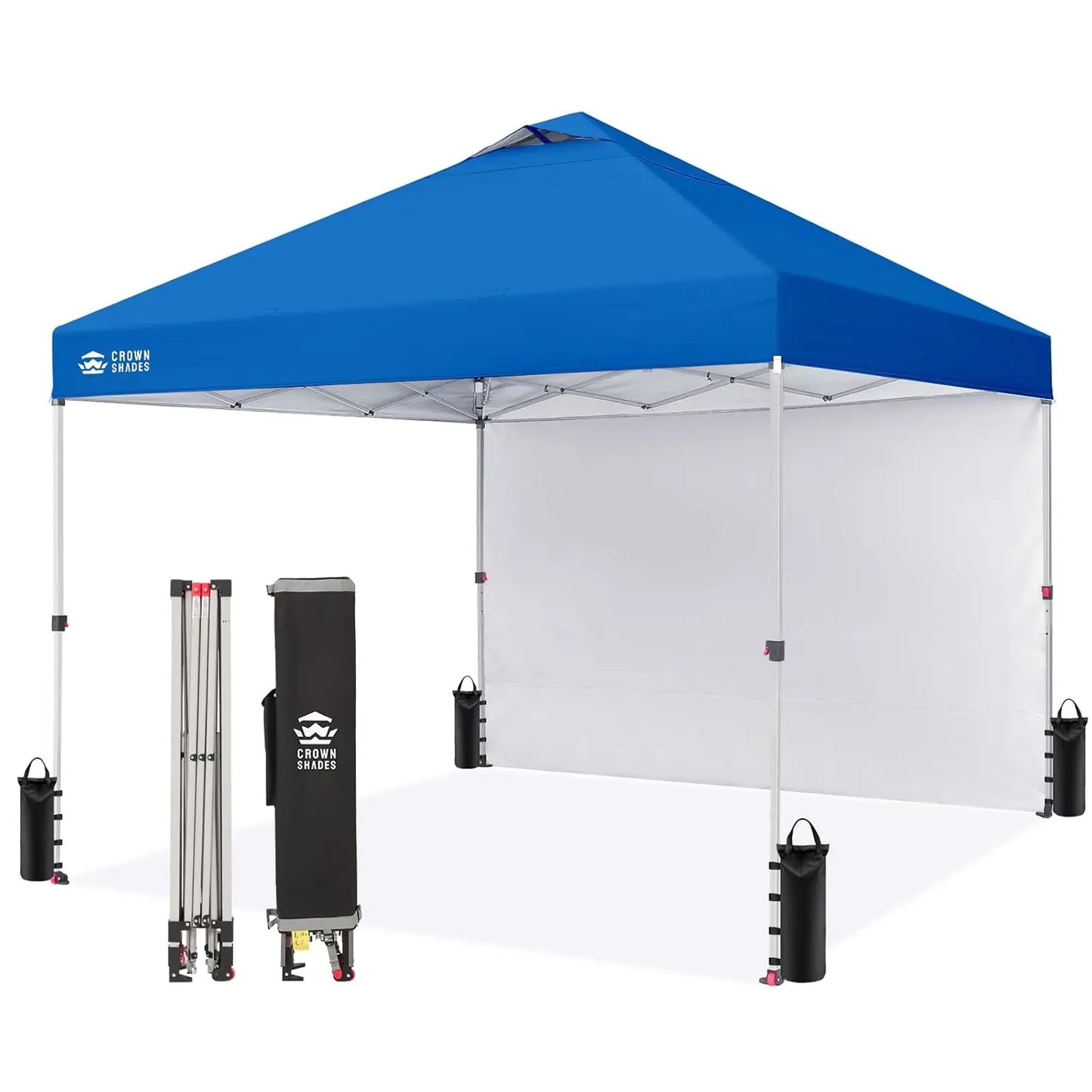Pop Up Canopy With Side Wall Easy Setup Outdoor Events