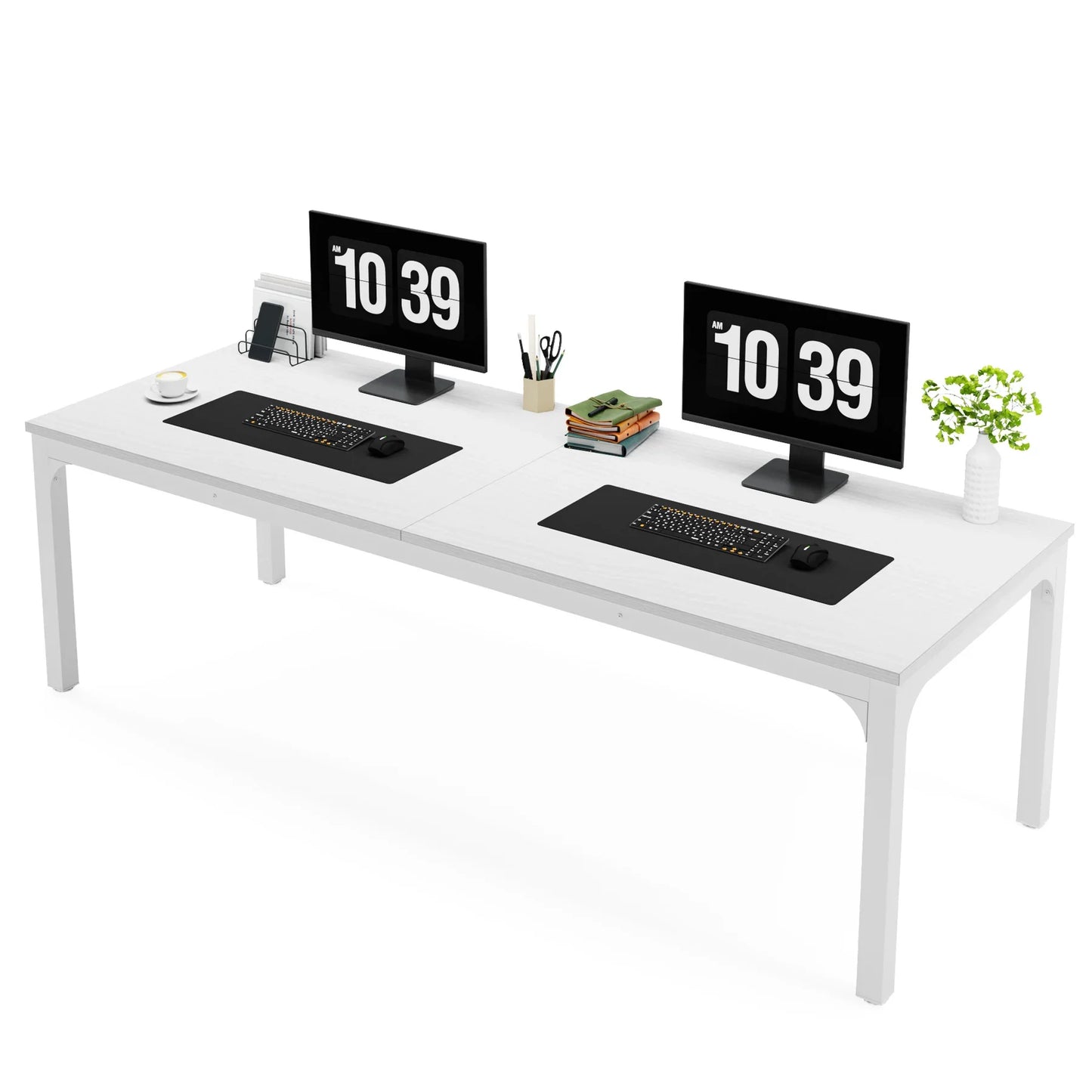 Tribesigns Extra Long Computer Desk For Two People Home Office