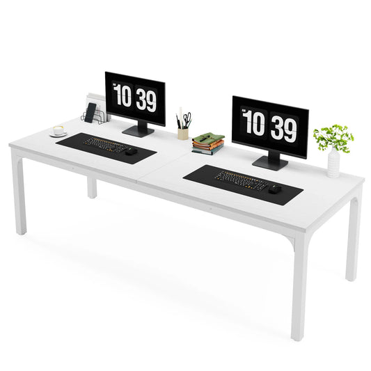 Tribesigns Extra Long Computer Desk For Two People Home Office