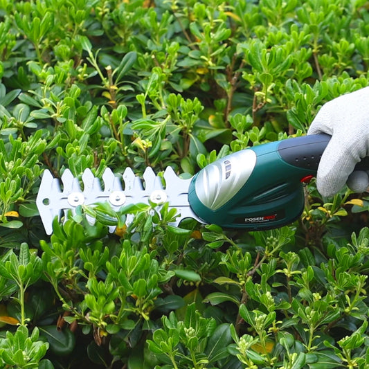 Posenpro Cordless 7.2V Hedge and Grass Trimmer 2 In 1