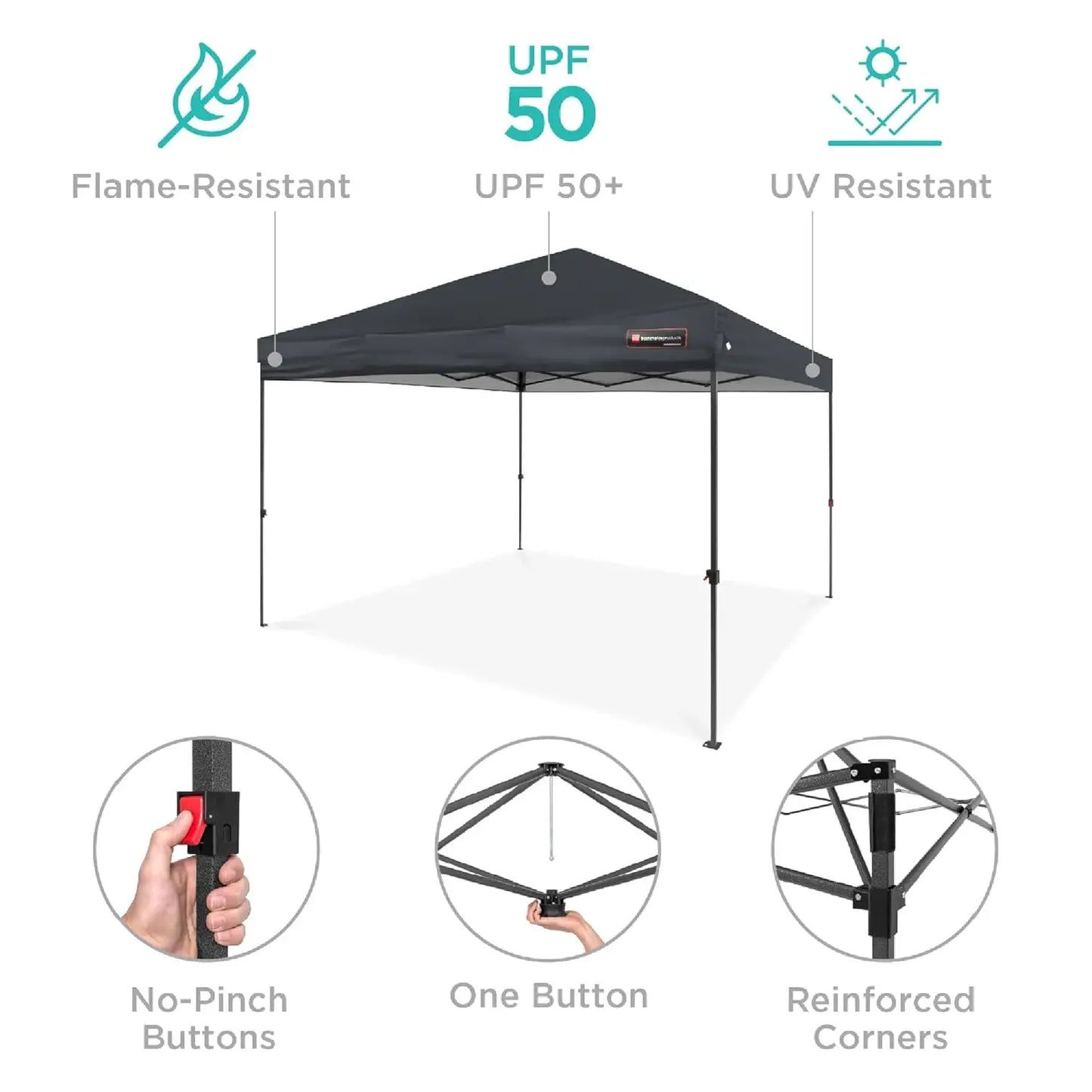 One Person Pop Up Canopy Tent Portable Shelter Instant Setup