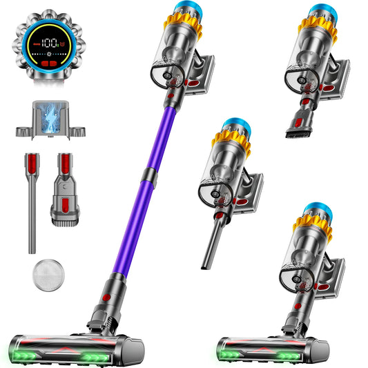 VAKERR X15 Pro 650W Cordless Vacuum Cleaner 65KPa Suction For Pet Hair