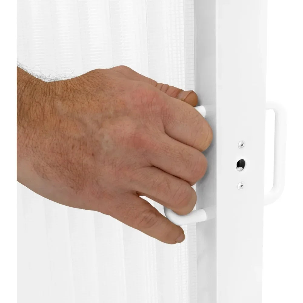 Folding RV Shower Door Sliding Retractable For Camper