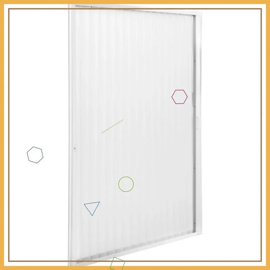 Folding RV Shower Door Sliding Retractable For Camper