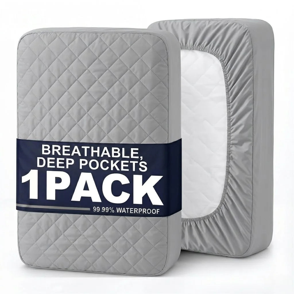 Waterproof Breathable Fitted Mattress Protector Bed Sheet