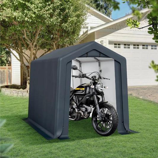 Outdoor Storage Shed Carport Heavy Duty Portable Garden Shelter