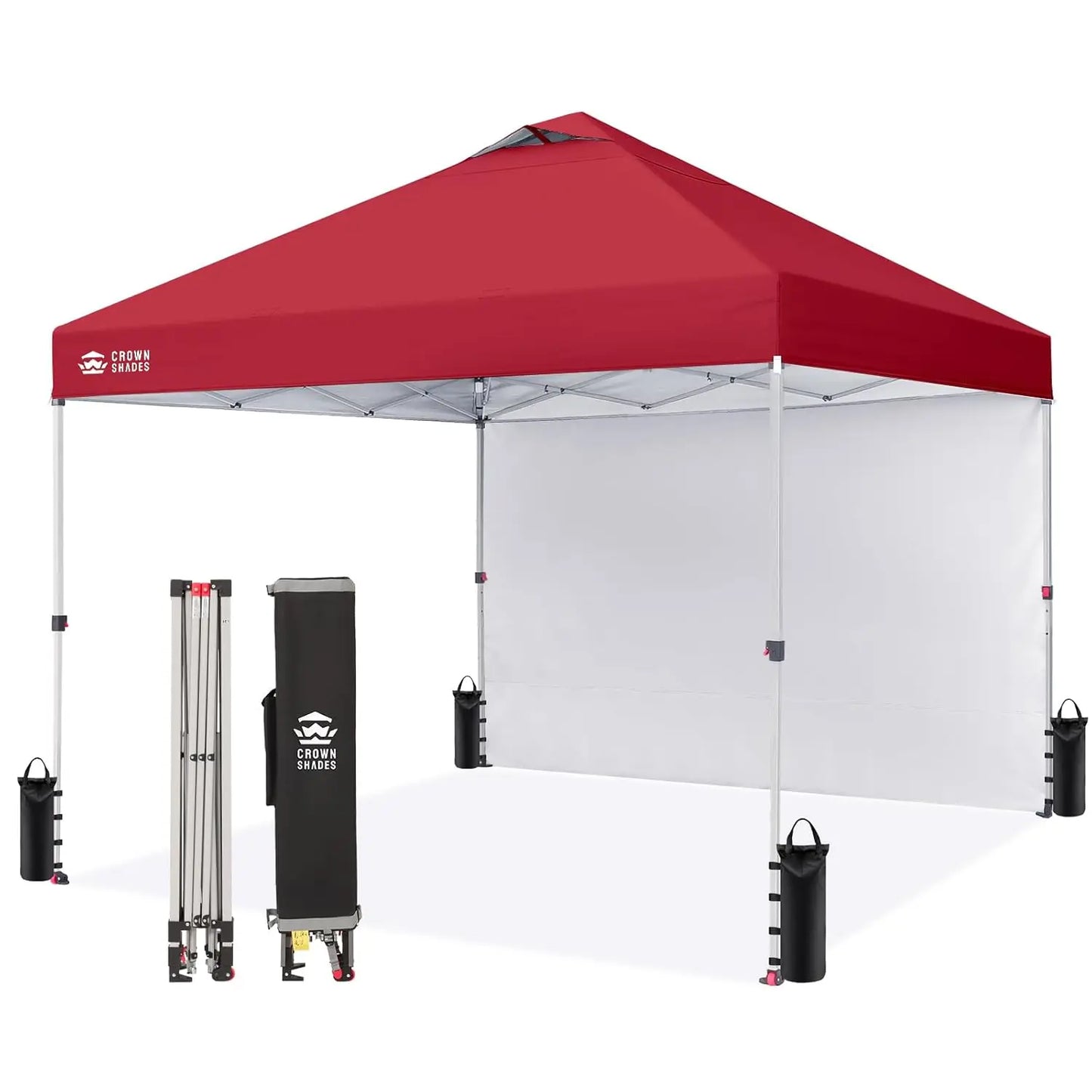 Pop Up Canopy With Side Wall Easy Setup Outdoor Events
