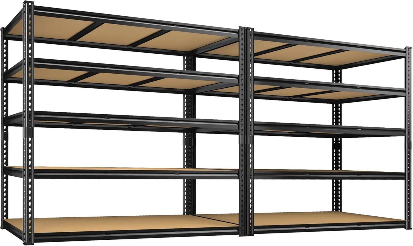 Heavy Duty Garage Shelving Unit 5 Tier Metal Storage Racks