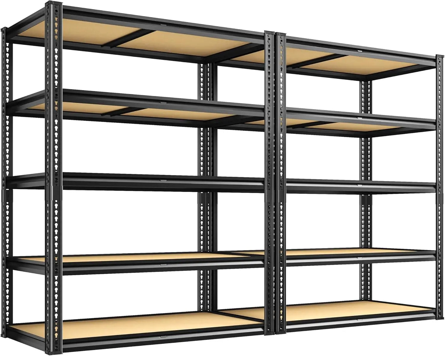 Heavy Duty Garage Shelving Unit 5 Tier Metal Storage Racks