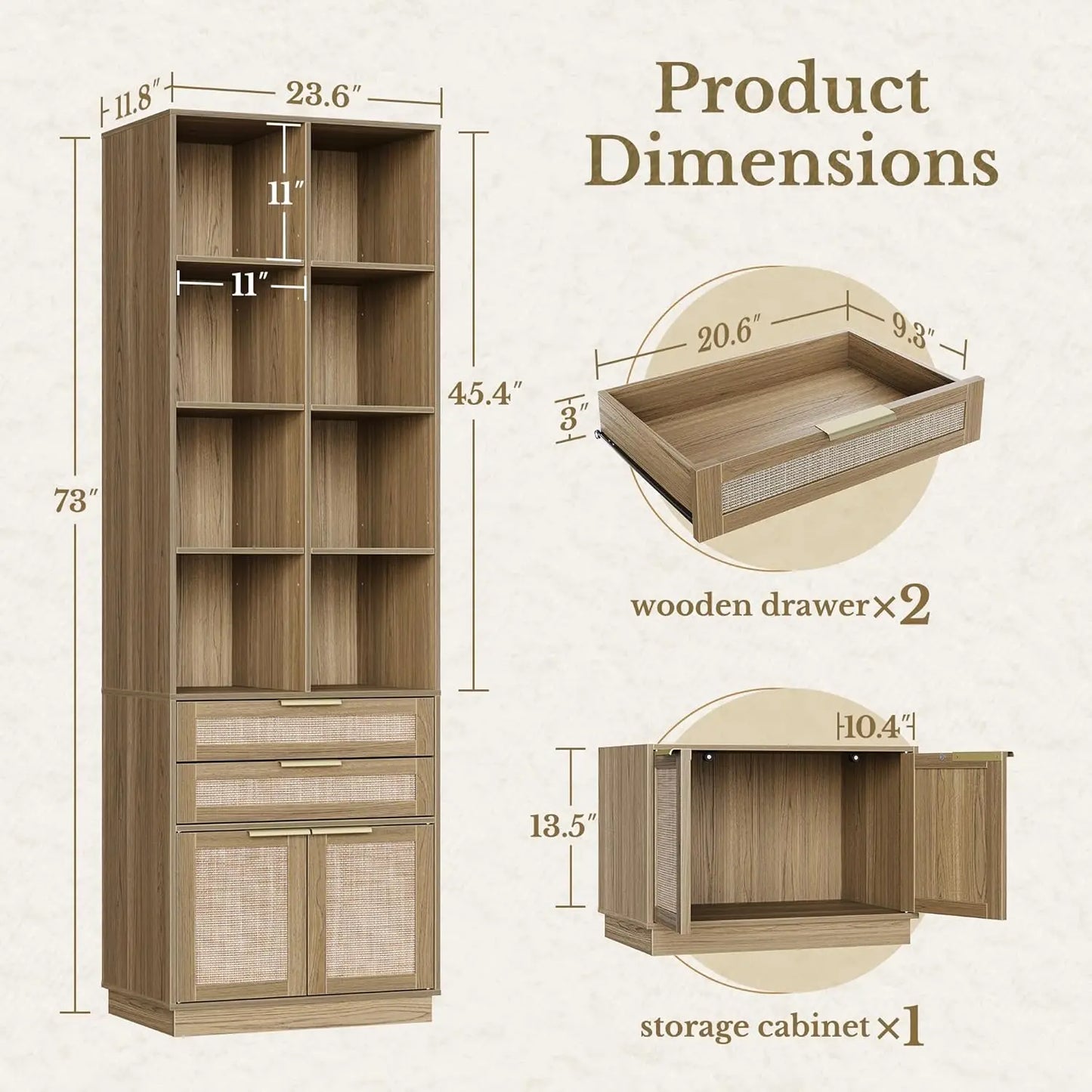 Electric Height Adjustable Standing Desk With Bookshelf And File Storage